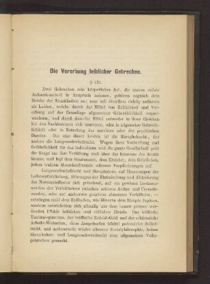 Die Vererbung leiblicher Gebrechen