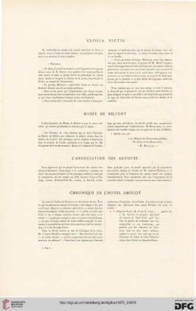 L'association des artistes