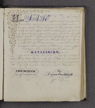 Lebrecht Traugott Pomsel. – Chemnitz, 10.01.1846