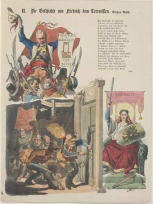 II. Die Geschichte von Friedrich dem Terroristen. Erstes Bild.