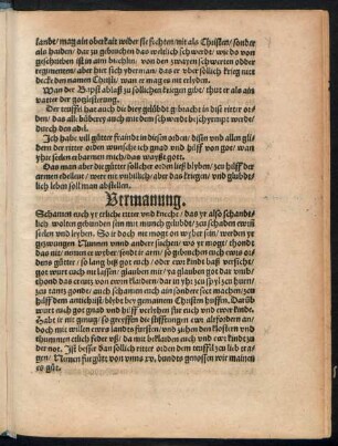 Vermanung.