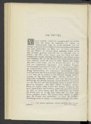 XIII. Capitel