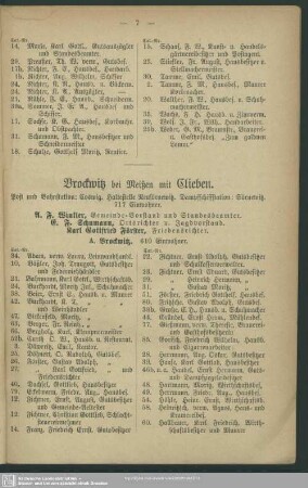 Brockwitz bei Meißen mit Clieben