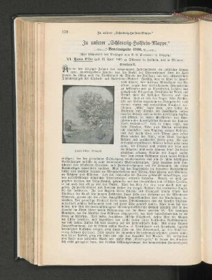 Zu unserer "Schleswig=Holstein=Mappe." VI. Hans Olde