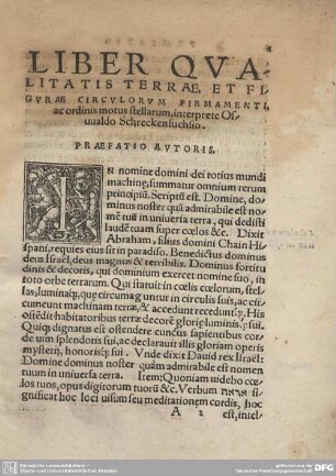 Praefatio Autoris.