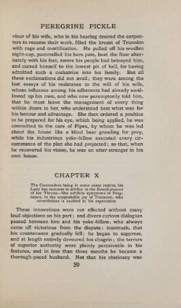 Chapter X. The Commodore being in some cases restive, his Lady has recourse to artifice in the establishment of her throne - ...
