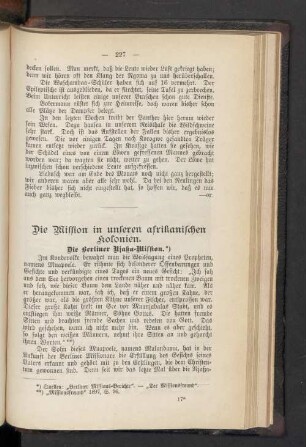 Die Mission in unseren afrikanischen Kolonien