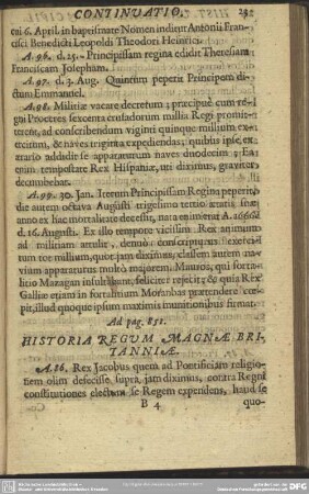 Historia Regum Magnae Britanniae