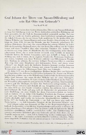 75: Graf Johann der Ältere von Nassau-Dillenurg ud sein Rat Otto von Grünrade