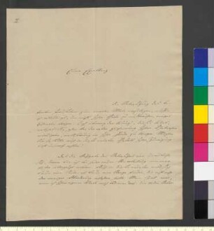 Brief von Gries, Johann Diederich an Goethe, Johann Wolfgang von