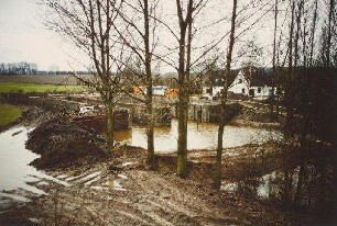Eiderkanal - Rathmannsdorf, Schleuse (Baustelle)