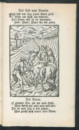 Der Tod zum Bauren