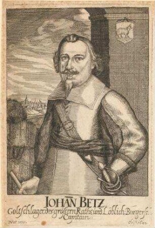 Johann Betz (= Hans III. Petz); geb. 1588; gest. 1642