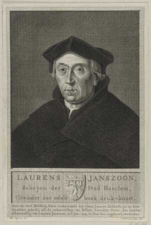 Bildnis des Laurens Janszoon