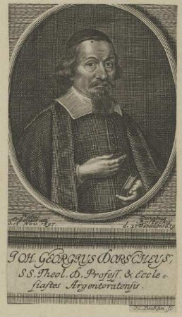 Bildnis des Joh. Georgius Dorscheus