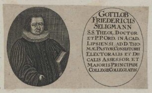Bildnis des Gottlob Friedericus Seligmann
