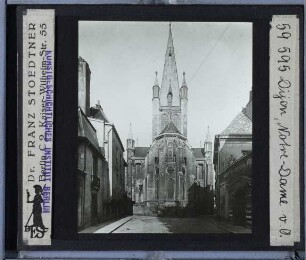 Dijon, Notre-Dame : Ost-Ansicht