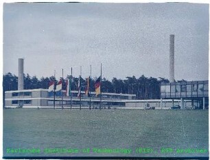 Außenansicht des Europäischen Instituts für Transurane (ITU), von Südwesten
