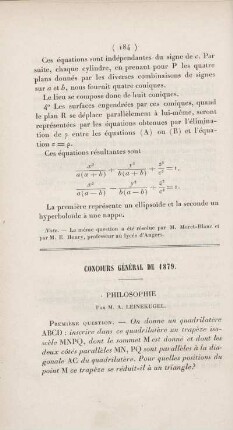Concours général de 1879.