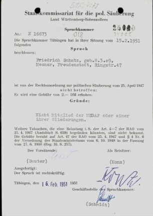 Schatz, Friedrich