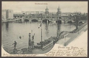 Ansichtskarte Oberbaumbrücke, Gröbenufer [2/4]