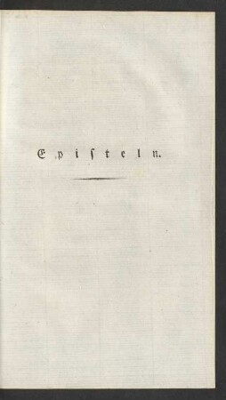 Episteln.