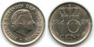 Niederlande, 10 Cent