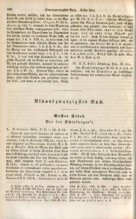 Einundzwanzigstes Buch
