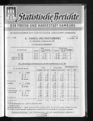 Der Fremdenverkehr in Hamburg im Juli 1969 : Lfd. Nr. 59