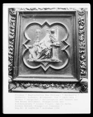 Nordtür — Kirchenväter und Evangelisten — Heiliger Johannes