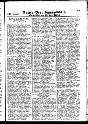 471.Ausgabe. Donnerstag, 29. April 1915