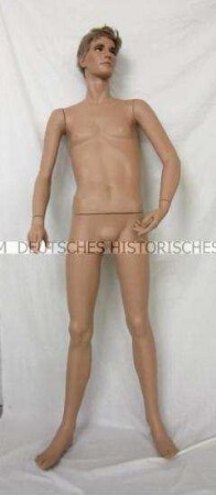 Schaufensterfigurine eines Mannes, vierteilig