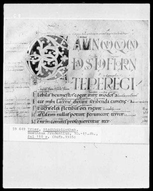 Boethius, Prudentius