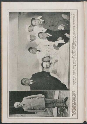 Dr. Johansen Hartmann, eminente astrónomo alemán [y] El intrépido aviador argentino, Eduardo Olivero