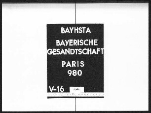 Marchal, Eduard, Hutmacher in Straßburg, Verleihung des bayerischen Hoftitels