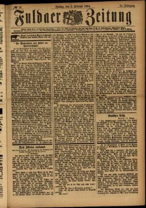 Ausgabe vom Freitag, den 02. Februar 1894.