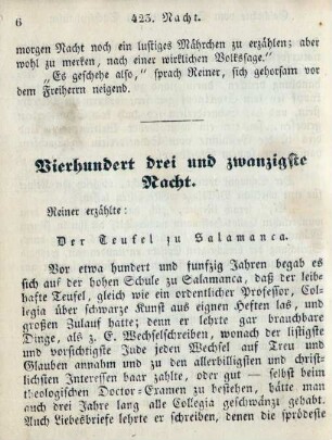 Vierhundert drei und zwanzigste Nacht