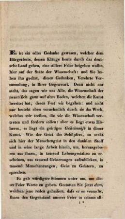 Festrede bei der akademischen Secularfeier von der Erfindung der Buchdruckerkunst zu Jena am 24. Juni 1840 : [über die vier Entwicklungsperioden der Menschheit]