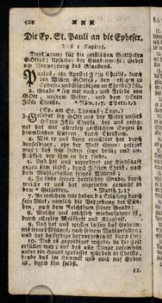 508-518, Das 1. - 5. Kapitel