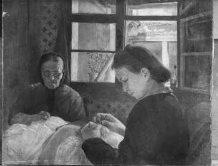 Mutter und Schwester des Künstlers