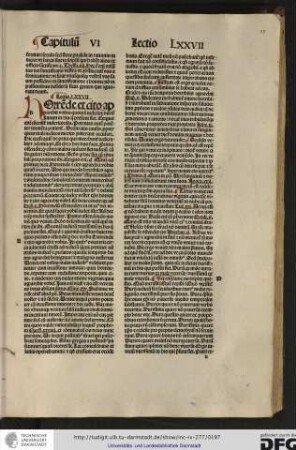 Lectio LXXVII.