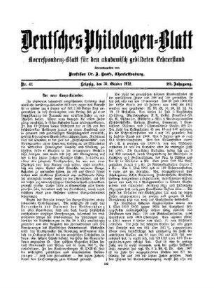 Der neue Kunze-Kalender