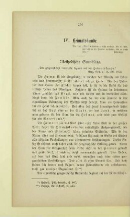 Methodische Grundsätze
