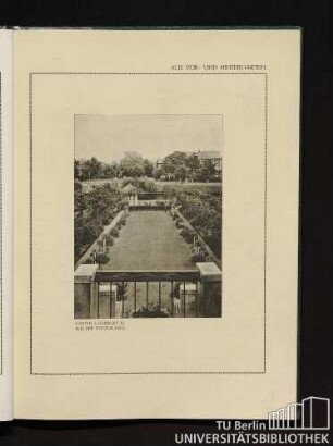 Garten J.-Hamburg. Aus der Vogelschau.
