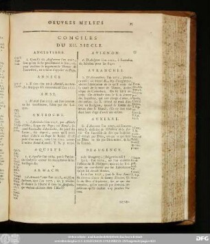 Conciles Du XII. Siecle.