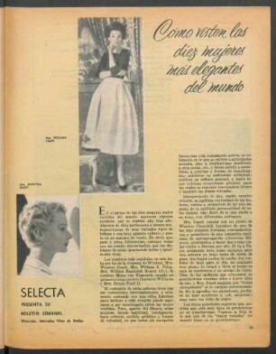 Cómo visten las diez mujeres más elegantes del mundo