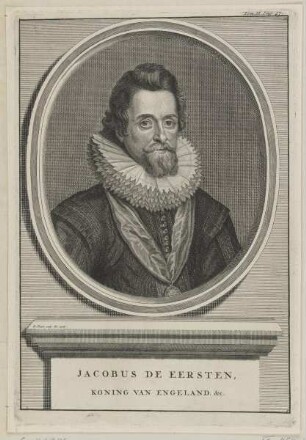 Bildnis des Jacobus I., König von England