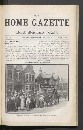 No. 19. July, 1906