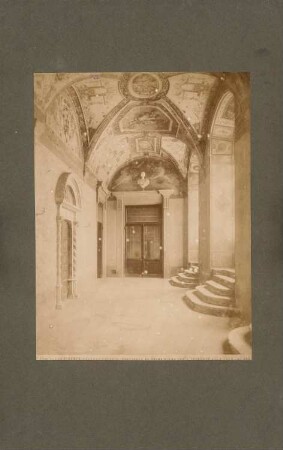 Palazzo Vecchio, Florenz: Vestibül mit Eingang zum Saal der 200
