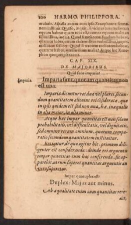 Cap. XIX. De Majoribus.